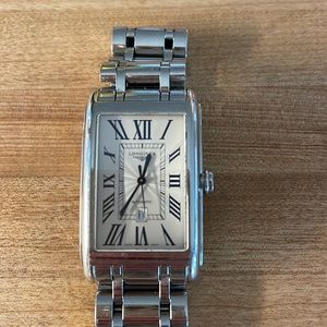 Men’s Longines stainless steel watch